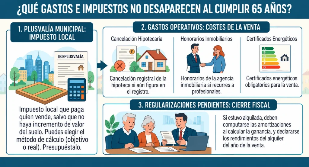 impuestos que no desaparecen después de cumplir los 65 años