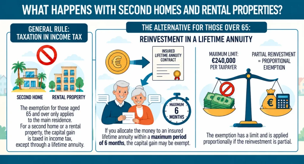 What happens with second homes
