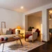 Decoración de otoño de un apartamento acogedor