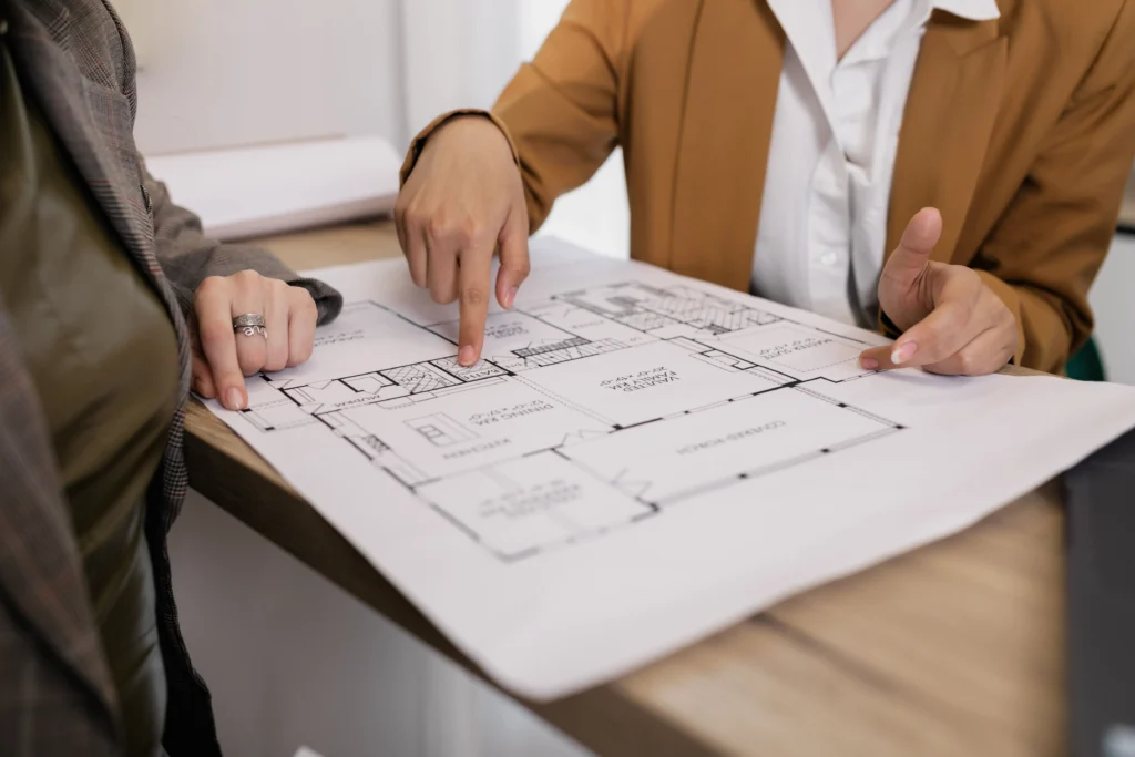 Reviewing apartment floor plans before choosing a rental strategy